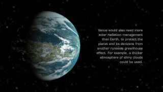 What would a Terraformed Venus Look Like?