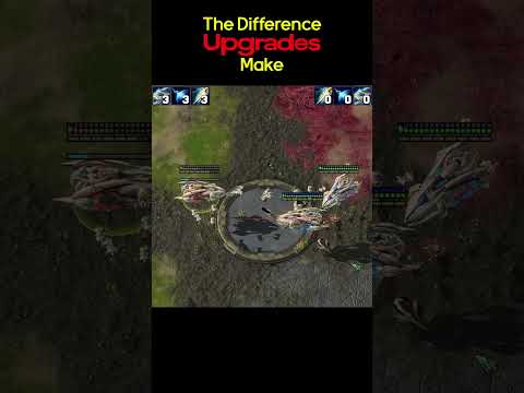 1 Carrier vs 4 Carriers - Upgrades vs No Upgrades