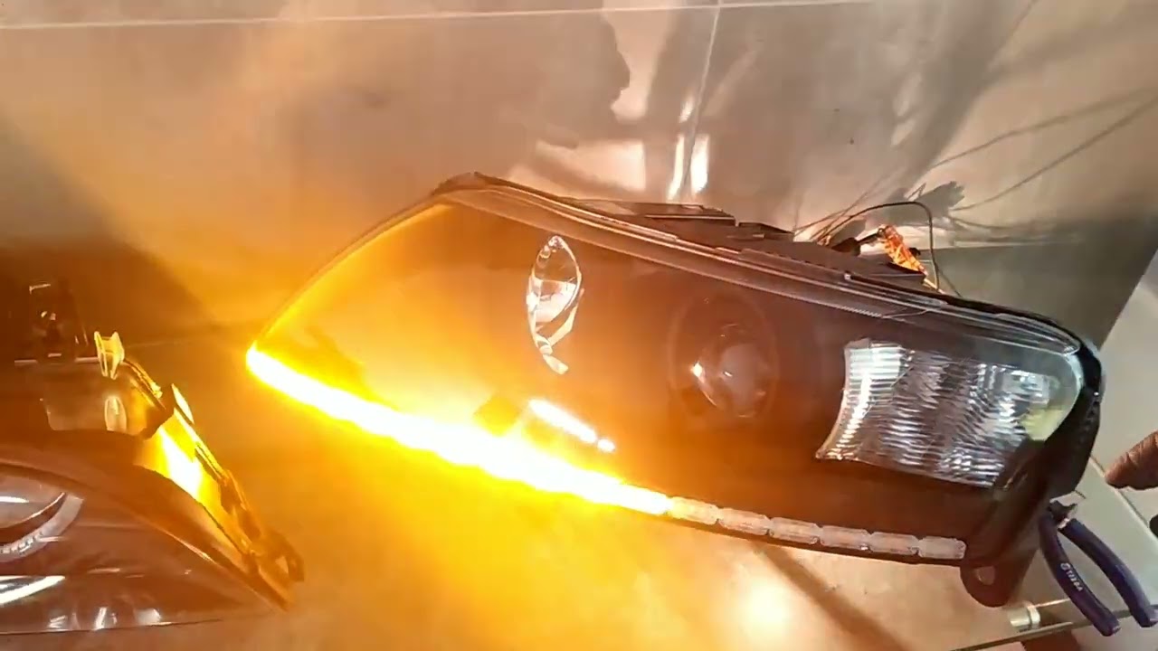 Watch przeróbka zwykłych lamp na Full LED do Audi A6 C6 now przeróbka zwykłych lamp na Full LED do Audi A6 C6