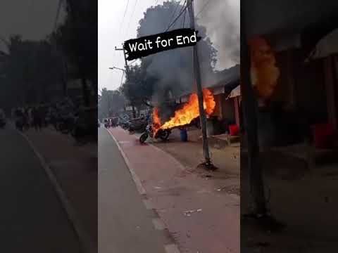 Aag lag gai bullet mein#Viral#video#BTM RIDER