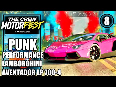 The Crew Motorfest - Punk Performance, Lamborghini Aventador LP 700-4 - PS5 Gameplay Walkthrough #8