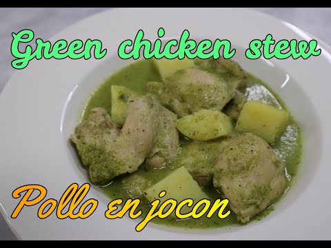 Jocon Guatemalteco (Green chicken stew) #Guatemala #comida