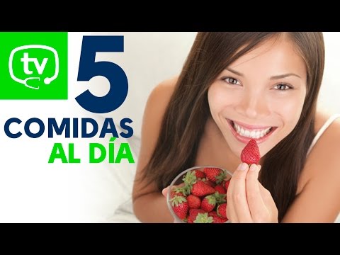 ¿Cuántas comidas debo hacer al día?