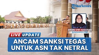 Pj Walkot Pangkalpinang Ancam Sanksi ASN Tak Netral seusai Video Dugaan Dukungan Terselubung Viral