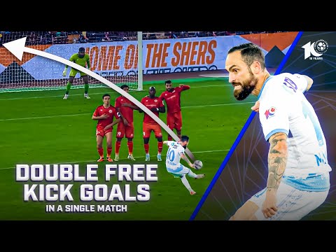 Double Free-Kick Goals in a Single Match | ISL