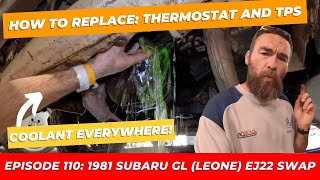 HOW TO: Replace the TPS and Thermostat in a Subaru Legacy, Impreza, or EJ22 Swap! Step-by-Step Guide