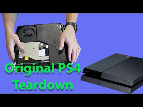 Original PS4 Teardown in Under 10 Minutes.