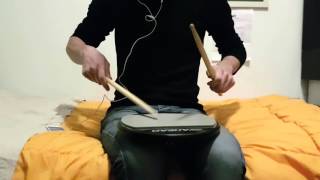 Whistle Dixie snare drum part (Travis Barker and Yelawolf)