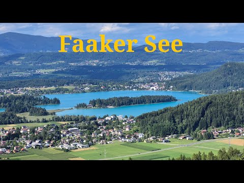 @Faaker See aus der Luft und auf dem Wasser 🚣‍♂️ Region Villach ☀️🪂