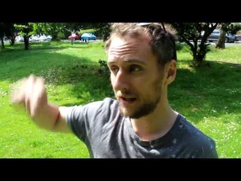 Tony Mcfrancis gives a quick tour of the pleasure park, Kettering. Before the big fight!