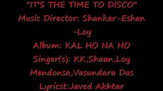 Its the time to disco