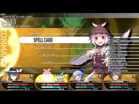 Labyrinth of Touhou 2 Steam - vs Evil Dragon's Wood Spirit