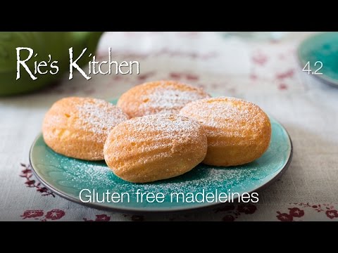 Gluten free madeleines