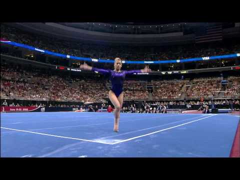 Alicia Sacramone - Floor Exercise - 2008 Olympic Trials - Day 2