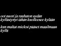Jukka Poika - Älä tyri nyt (lyrics) 