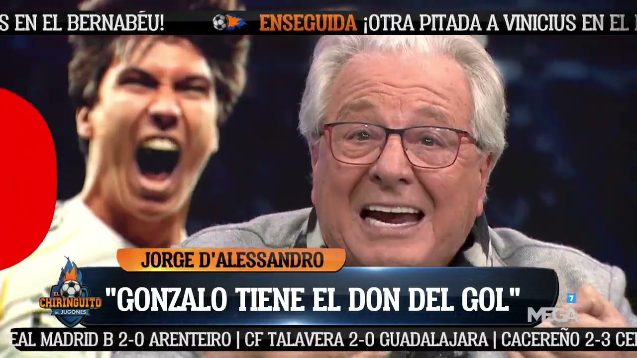😍 JORGE D'ALESSANDRO, ENAMORADO de GONZALO: "Tiene el ADN del GOL".