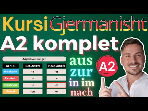 Kursi Gjermanisht A2 komplet / Meso Gjermanisht / OGjerman