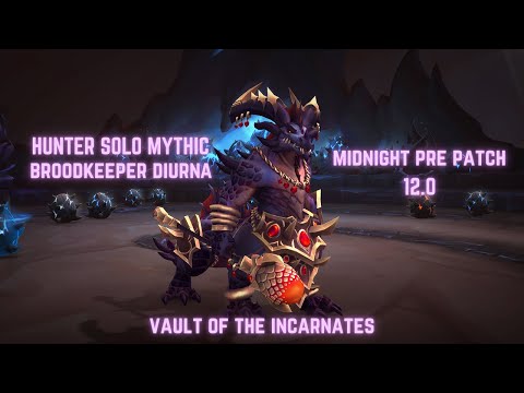 Hunter Solo Broodkeeper Diurna Mythic - Vault Of The Incarnates