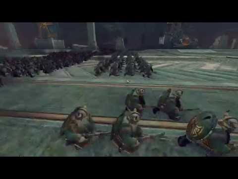 Ambush Battle Greenskins vs Dwarfs