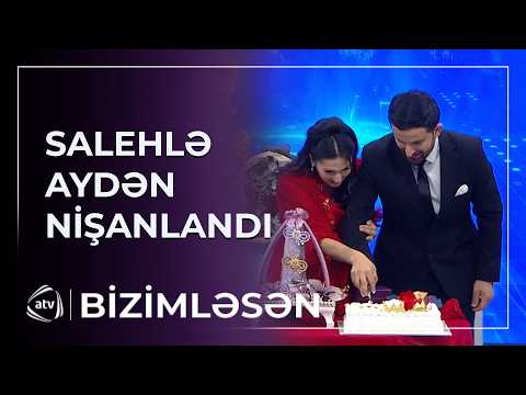 Toy üçün hədiyyə... - Salehlə Aydən canlı efirdə NİŞANLANDI / Bizimləsən