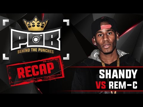 Shandy Recap vs Rem-C - Behind The Punches POB LIVE 10 Juli
