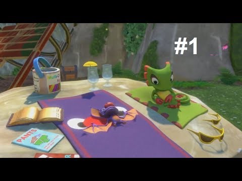 Let's Play Yooka-Laylee #1 - Book It