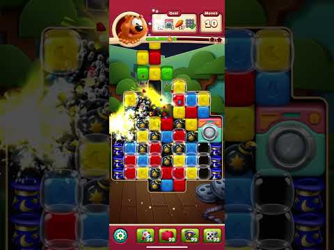 Toon Blast level 5223 No Boosters