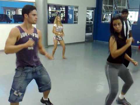 Aquecimento MC Jeni - ensaio de funk Aerodance Brasil