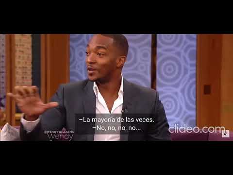 You make daddy a sandwich - Anthony Mackie Interview - Sub Español
