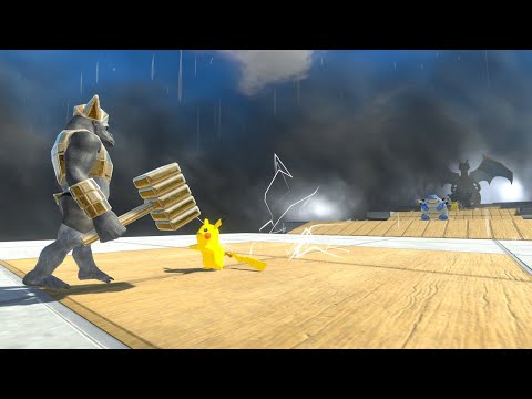 5 Levels of Pokemon - Animal Revolt Battle Simulator