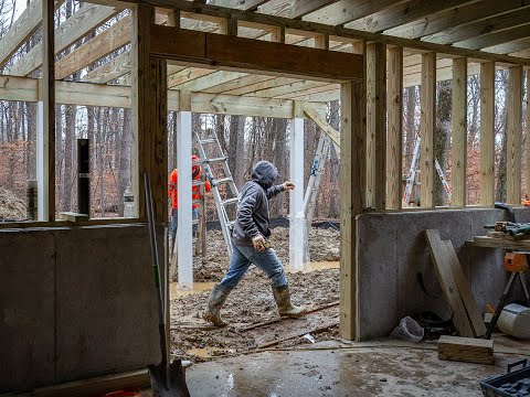 Bel Air Sunroom Update: Crafting Comfort in Winter's Embrace - Jan 29 Build Highlights!