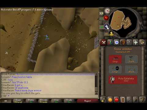 Fighting Obor the new Hill Giant boss in F2P