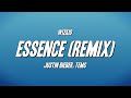 WizKid - Essence (Remix) ft. Justin Bieber, Tems (Lyrics)