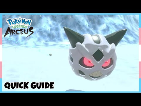 Where To Catch Alpha Glalie *Alabaster Icelands* In Pokemon Legends Arceus | Location Quick Guide
