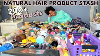 Organize My Natural Hair Product Collection with Me! | Gabrielle Ishell