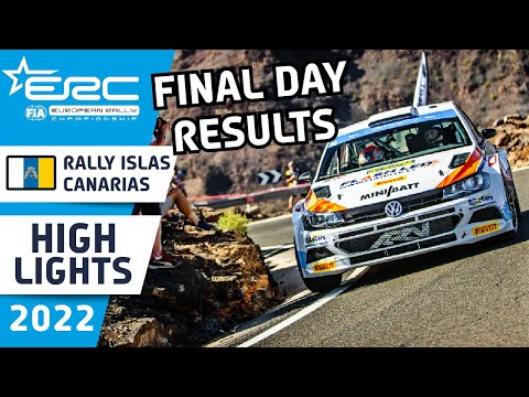 ERC Rally Highlights + Final Day Results - ERC Rally Islas Canarias 2022 with Dramas and Crashes