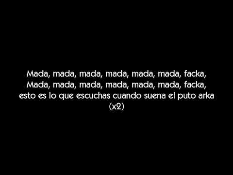 Arka - MadaFacka (Prod By Ibai Roson) [LETRA]