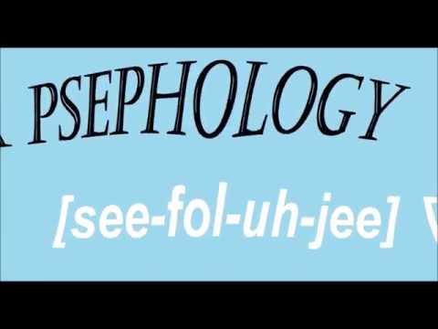 How To Pronounce PSEPHOLOGY