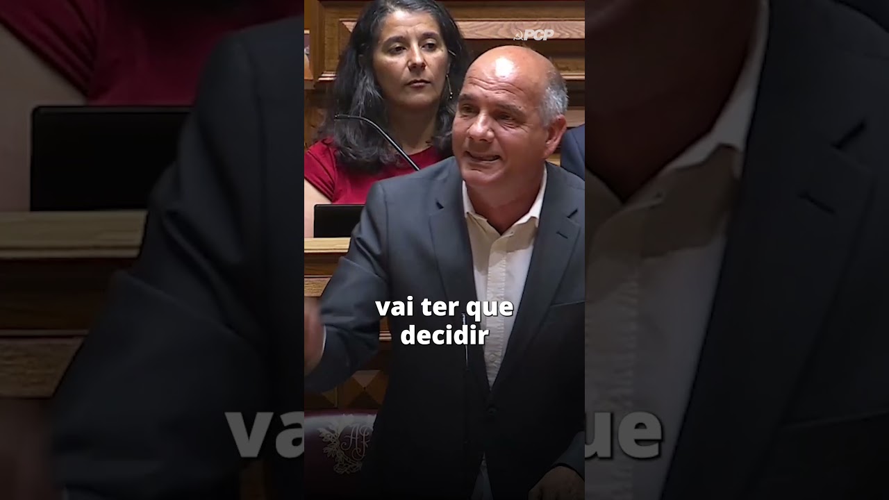 “Acabou o tempo do teatrinho: ou se está com quem trabalha ou se deixa passar o pacote”