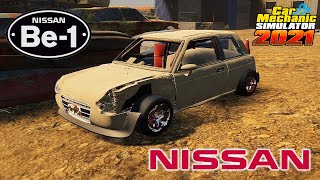 Nissan BE1 Restoration - Car Mechanic Simulator 2021 - Drag Racing DLC