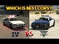 GTA 5 COPS VS GTA 4 COPS WHICH IS BEST COPS