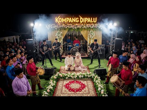 Kompang Dipalu - Waheeda & Izzam (Metal Cover by yoyokids)
