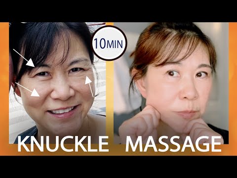 10 Minute Knuckle Face Massage to Boost Collagen & Look Younger!