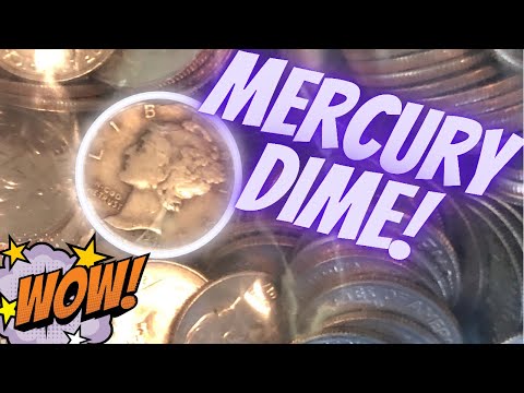 Hunting a Bank Bag for SILVER Dimes! Multiple Silvers FOUND!