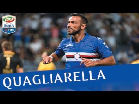 Il gol di Quagliarella (38') - Sampdoria - Benevento - 2-1 - Giornata 1 - Serie A TIM 2017/18