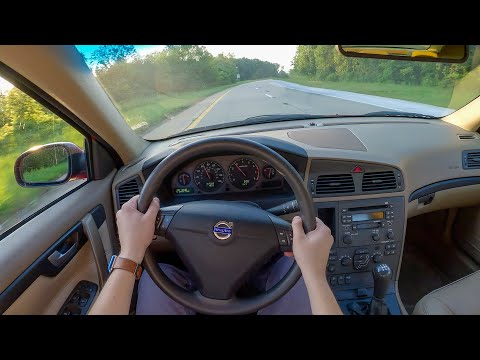 2002 Volvo S60 (5-Speed Manual) - POV Test Drive (Binaural Audio)