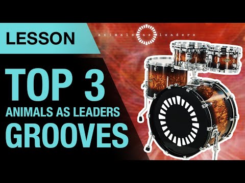 My 3 favorite Animals as Leaders Drum Grooves | Matt Garstka | Drum Lesson