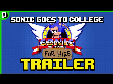 SONIC GOES TO COLLEGE PART 2 TRAILER - Sonic For Hire