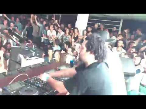 DEORRO B2B ZOOFUNKTION B2B RIBELLU @ SETAI GARDEN / PANDAFUNK SHOWCASE - 28th AUGUST 2015 - [HD]