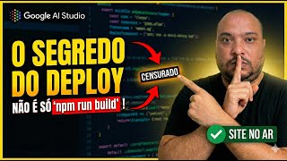 Como Subir Site do Google AI Studio na Hospedagem (Corrigido Erro da Tela Branca)